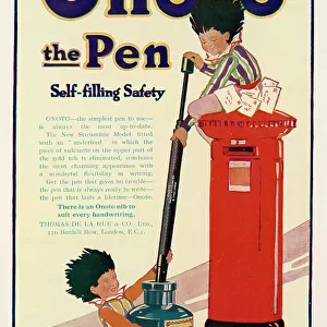 Advert / Onoto Pen 1920S