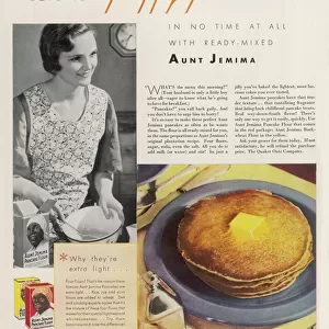 Advert / Pancake Mix 1931