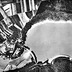 Aerial Photograph of the Eder Reservoir; Second World War, 1