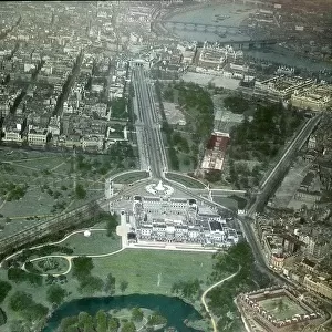 Aerial View of Buckingham Palace
