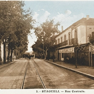 Algeria - Staoueli - Rue Centrale