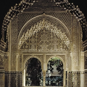 Alhambra. SPAIN. Granada. Alhambra. Mirador de
