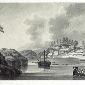America. Malaspina Expedition (1789-1794). Port