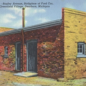 Bagley Avenue - The birthplace of the Ford Car