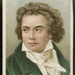 Beethoven / Wills Cig Card