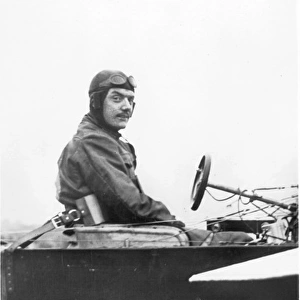 Bentfield Charles Hucks (1884-1918) in a Blackburn Monoplane