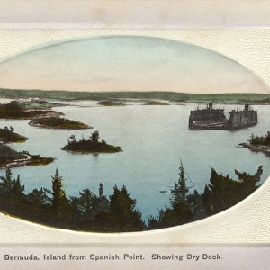 Bermuda - Island from Spanish Point - Dry Dock