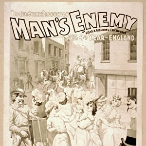 The big scenic production, Mans enemy by Chas. A. Longdon