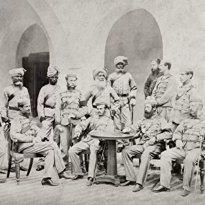 British army in India, the 1st Punjab Infantry 1866