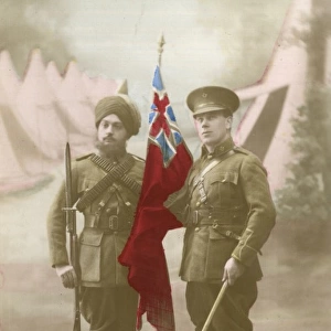British and Indian soldiers - WWI allies (1 / 3)