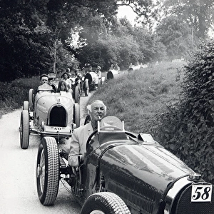 Bugatti cavalcade, Prescott, Gloucestershire