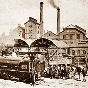 Burton-on-Trent Worthington's Brewery early 1900s