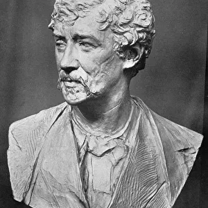 A bust of the artist James Abbott McNeill Whistler