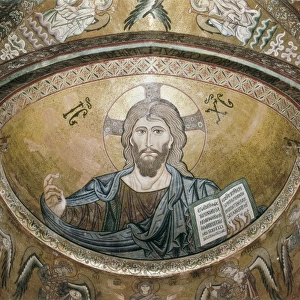 Christ Pantocreator. 1148. ITALY. Cefal�thedral