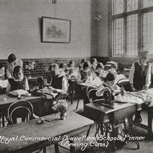 Commercial Travellers School, Pinner - Girls Sewing Class