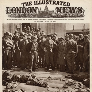Cover of The Illustrated London - April 28th issue 1945
