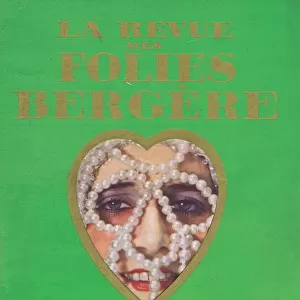 Cover of souvenir brochure for Coeurs en Folie