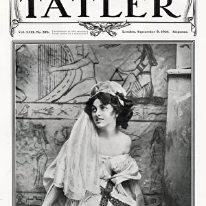 Front cover of The Tatler featuring a portrait of Countess Poulett