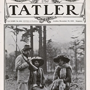 Front cover of the Tatler - Royal shoot at Eaton Hall