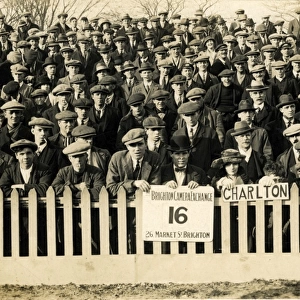 Crowd at Brighton & Hove Albion Vs Charlton Athletic Footbal