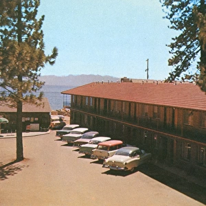 Crown Motel, Kings Beach, Lake Tahoe, California, USA