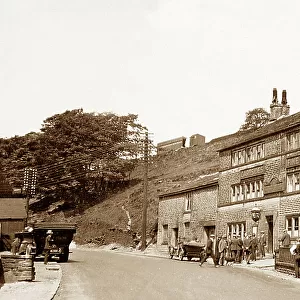 Delph Cross Keys Inn early 1900s