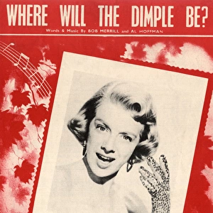 Where will the dimple be? - Music Sheet Cover