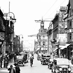 Doncaster High Street probably 1940s