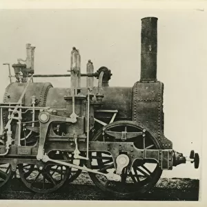 Dundee to Newtyle Railway Locomotive, Angus, Scotland. Date: 1900s