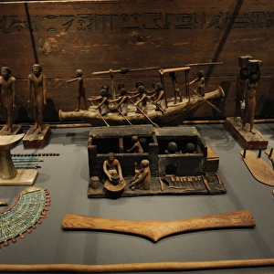 Egyptian Art. Tomb equipment of Gemniemhat. Saqqara, c. 1990