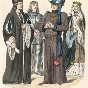 English Costume 1470