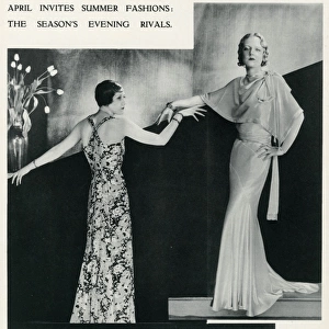 Fashion for summer evening wear 1932