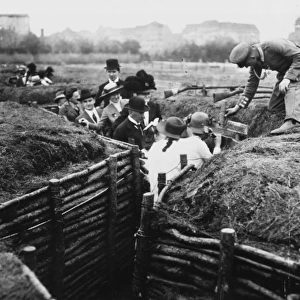 German dummy trenches WWI