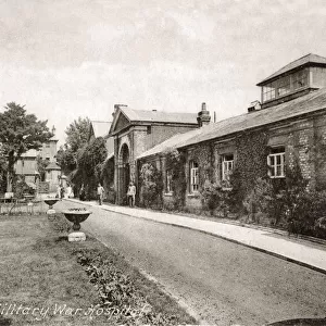 Guildford Union workhouse during its First World War use as a military hospital
