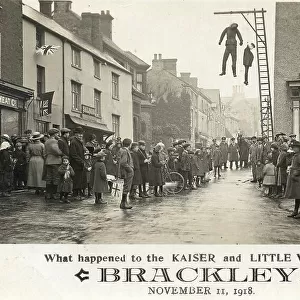Hanging the Kaiser at Brackley