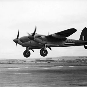 de Havilland Mosquito FBVI G-AGGD of BOAC landing