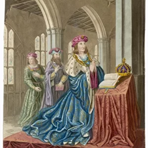 Henry VI Prays / Chsdetail