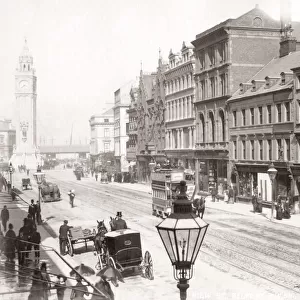 High Street, Belfast, Northern Ireland, c. 1890