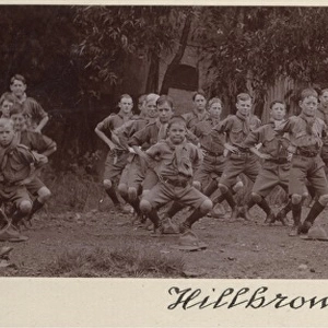 Hillbrow Scout Troop, Johannesburg, exercising