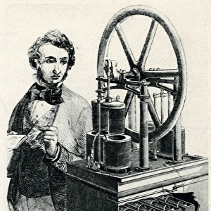 Hjorths electro-magnetic motive engine 1849