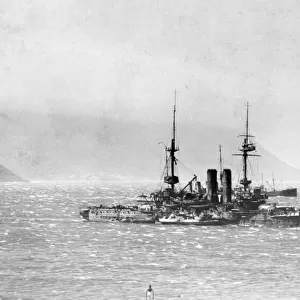 HMS Albion, British battleship, WW1