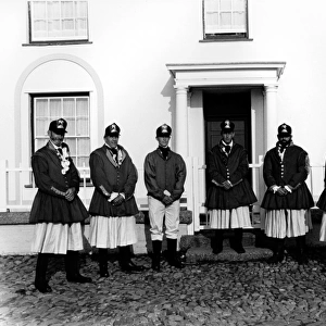 Home Guard at St Michaels Mount, Cornwall