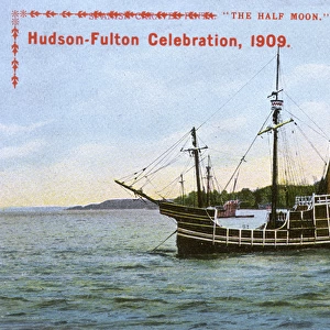 Hudson-Fulton Celebration ship, The Half Moon, USA