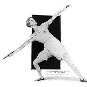 Javelin thrower, 1913