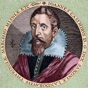 John Casimir, Count Palatine of Simmern (1543-1592). Engravi