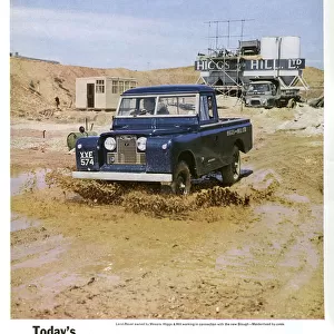 Land Rover advertisement, 1960