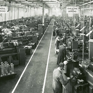 Liverpool works, general turning and gear grinding lanes
