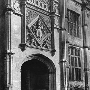 Main entrance, Montacute House, Montacute, Somerset