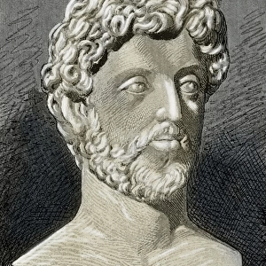 Marcus Aurelius (121-180 AD). Roman Emperor from 161 to 180