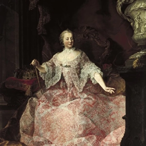 Maria Theresa (1717-1780). Empress of Austria